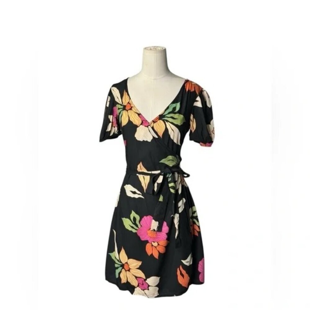 BILLABONG - Hot Tropics Wrap Dress Size S - Picture 2 of 8